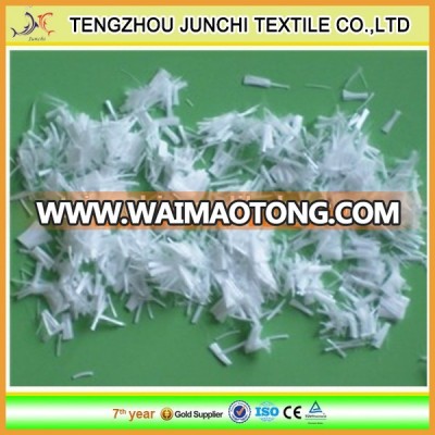 100% High Tenacity 12mm pp concrete fiber